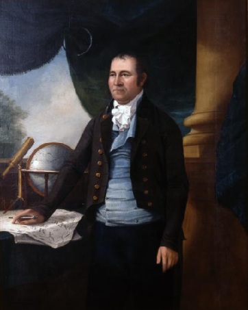Simeon De Witt ca 1804 by Ezra Ames (1768-1836)  Jane Vorhees Zimmerli Art Museum Rutgers NJ